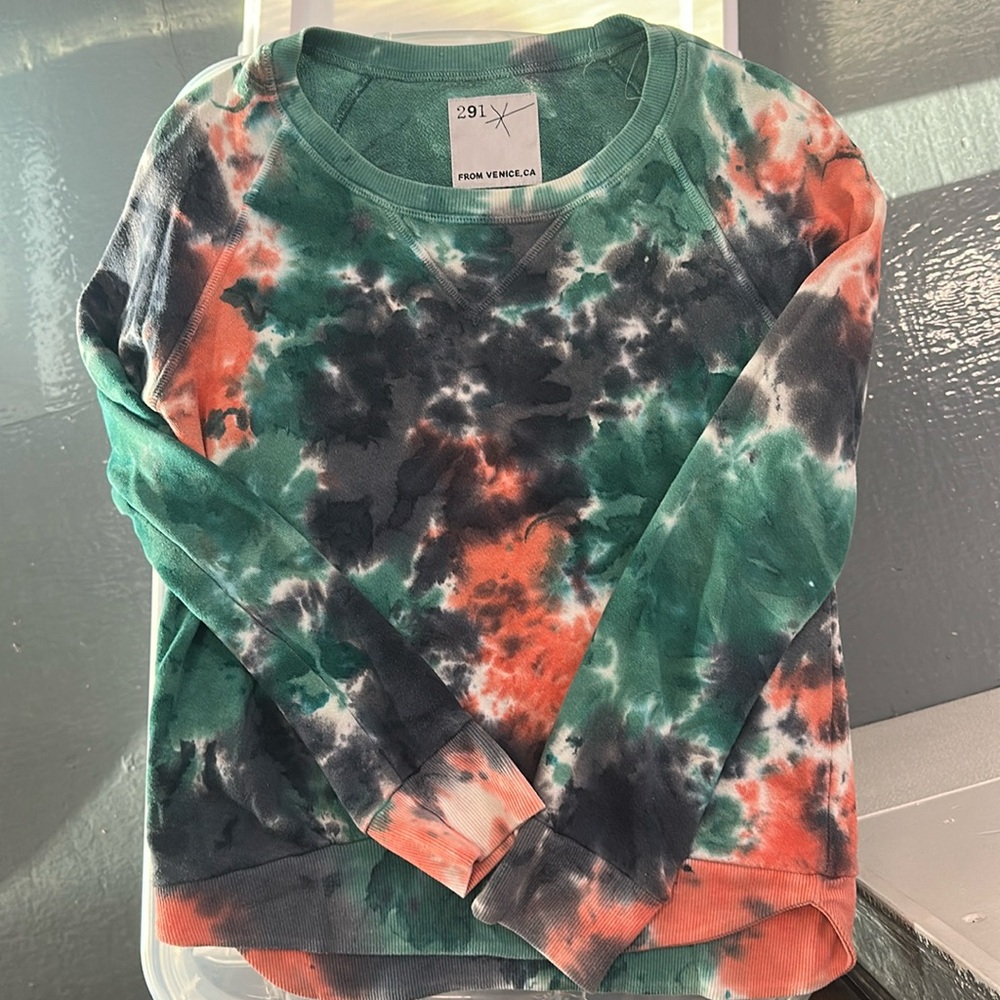 291 From Venice, CA, Tie dye, sweatshirt, S